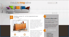 Desktop Screenshot of meuble-magazine.com